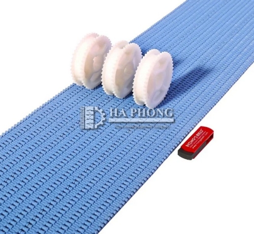 Băng tải nhựa Hong’s belt HS 4000A bước siêu nhỏ 5mm