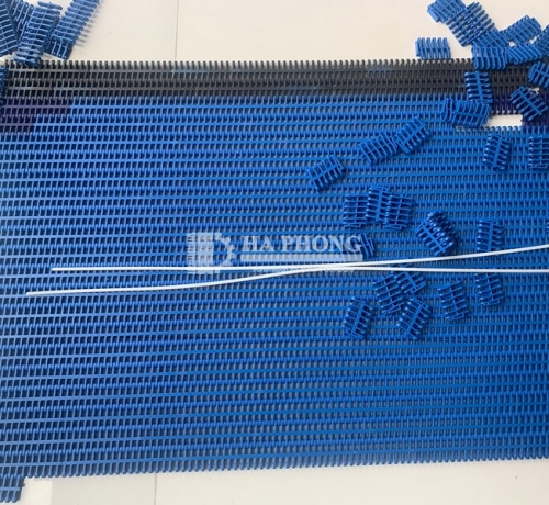 Băng tải nhựa Hong’s belt HS 700B-N mặt hở bước 27.2mm