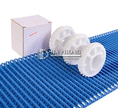 Băng tải nhựa Hong’s belt HS 1100 A-N bước 15.2mm