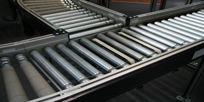 con lăn băng tải mini