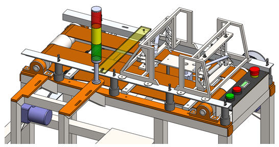 Băng tải khí nén