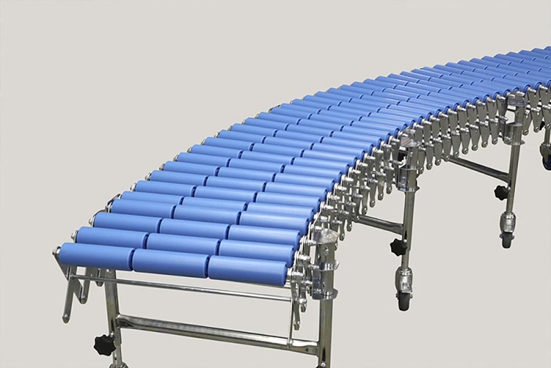 Băng tải con lăn nhựa