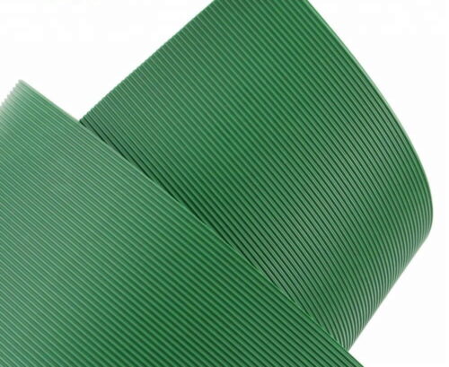 Băng Tải PVC Xanh Sọc