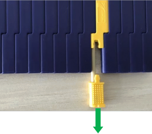 Băng tải nhựa Habasit M0870 Micropitch Flat Top 0.3