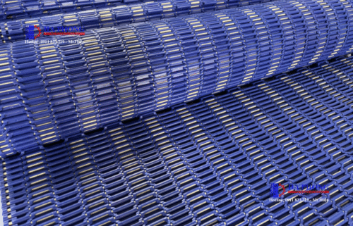 Băng tải nhựa Habasit M0870 Micropitch Flat Top 0.3